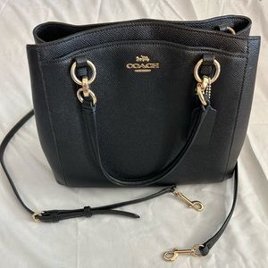 Coach Black bucket bag